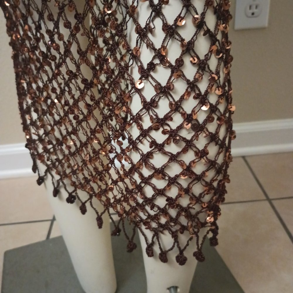 Sequence crochet dress - Picture 4 of 5